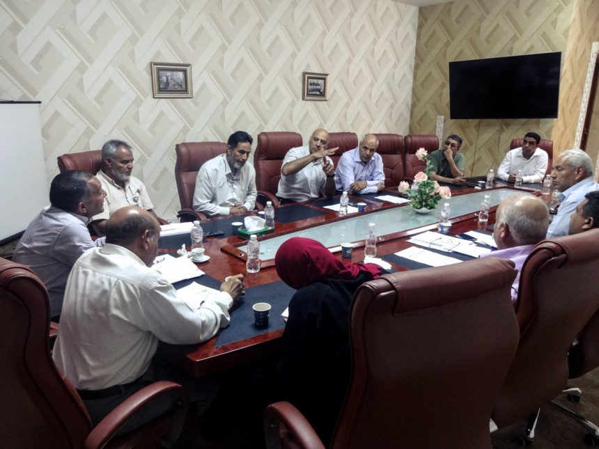 اجتماع لجنة الإدارة بشأن إلغاء العقود من طرف شركة الخليج